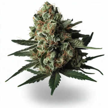 An Incredible Hulk Cannabis bud from Ganjacy.com