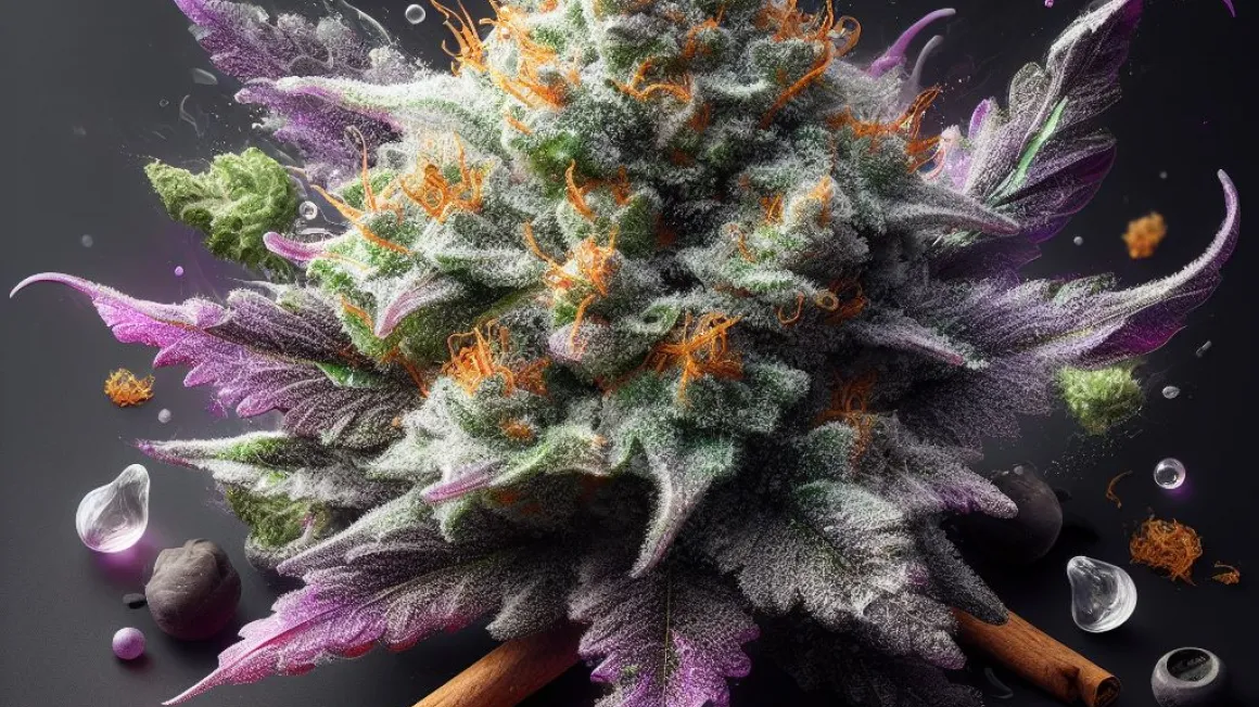 A bud from the gelato strain from ganjacy.com