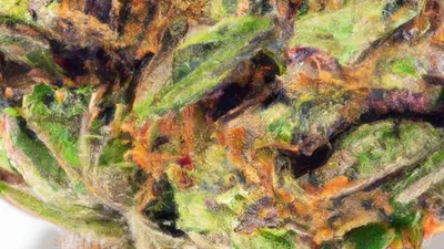 A Purple Punch Cannabis bud from Ganjacy.com